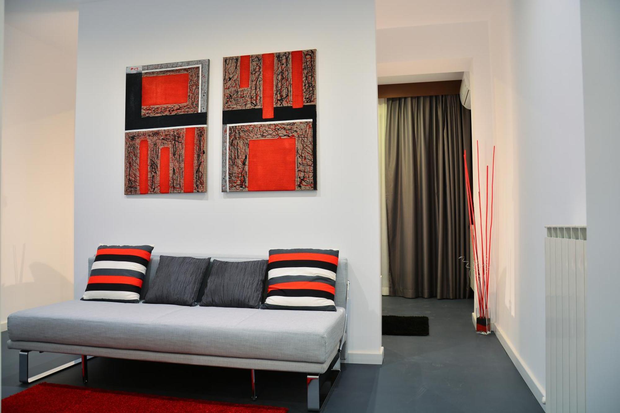 Living Aparthotel Boekarest Kamer foto